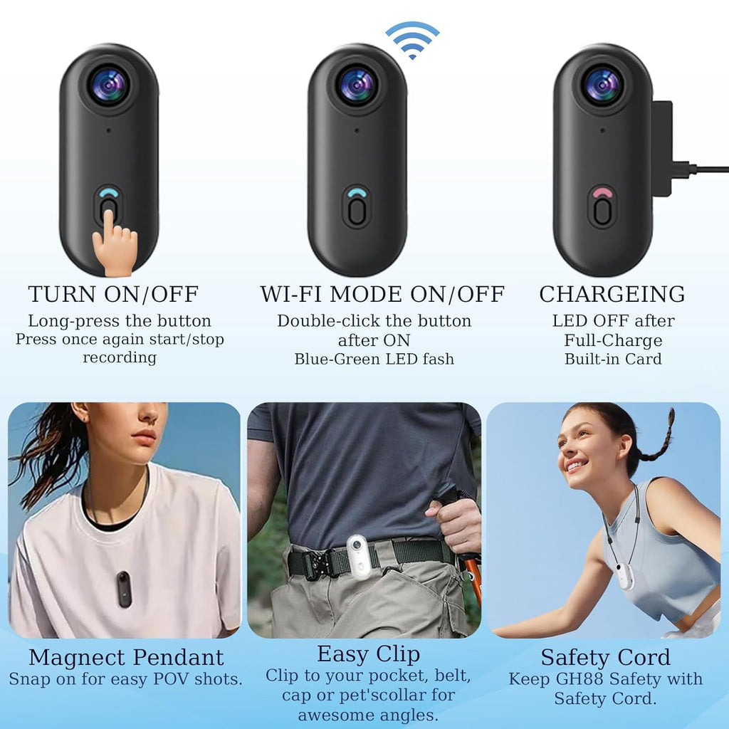 PixiCam™ - The #1 Smallest POV Camera